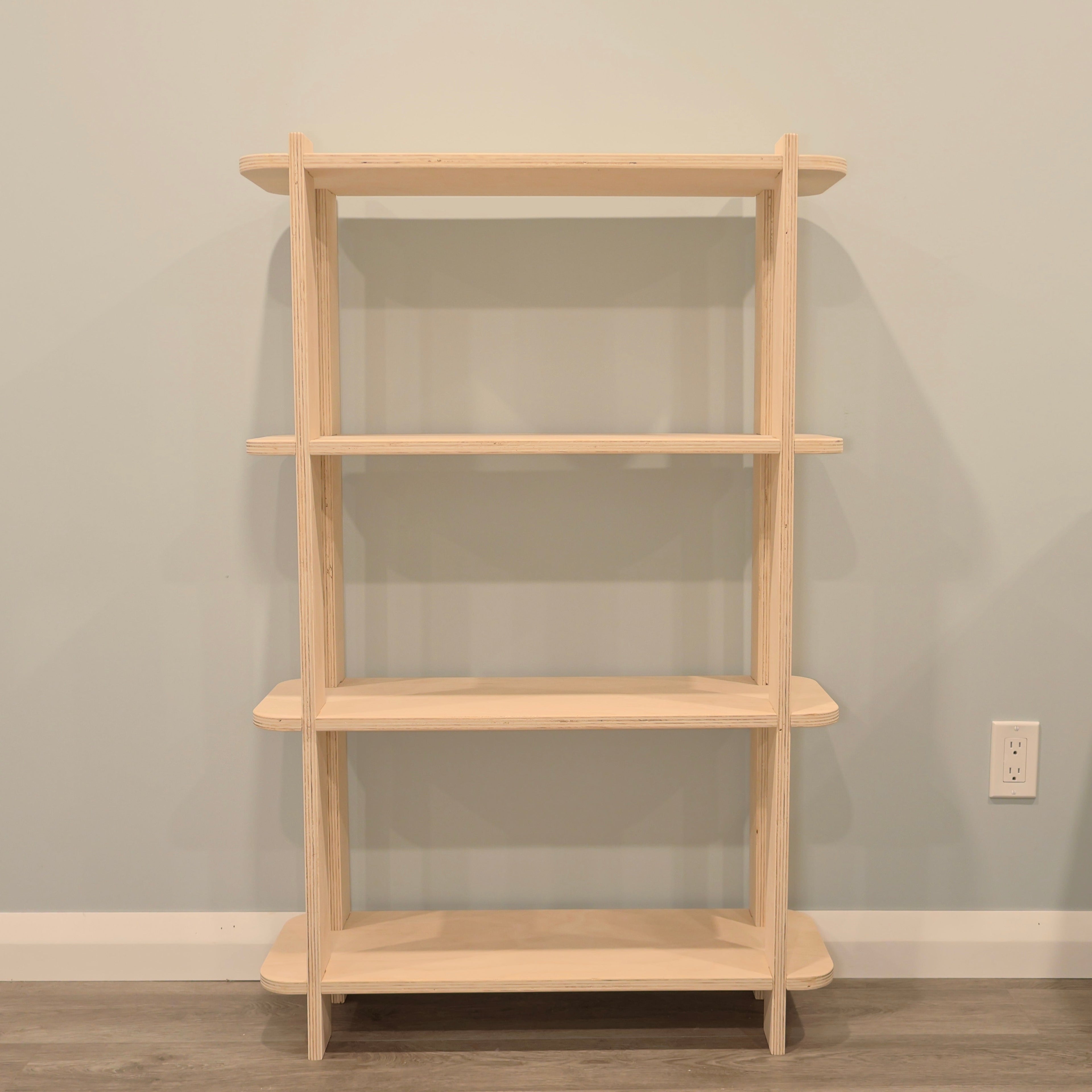 Architectural Shelving Unit 4 Shelf